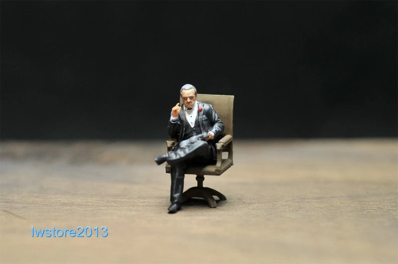 1/43 Godfather Man Scene Props Miniatures Figures Model For Cars Vehicles Toys