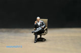 1/43 Godfather Man Scene Props Miniatures Figures Model For Cars Vehicles Toys