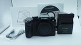 Panasonic LUMIX DMC-G7 Mirrorless Camera Body 137 Shots Near Mint
