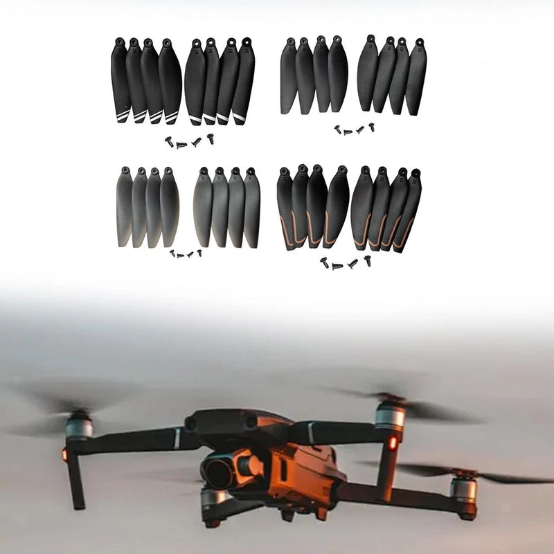 8Pcs Drone Replacement Propellers Drone Accessories Portable Easy Installation