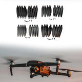 8Pcs Drone Replacement Propellers Drone Accessories Portable Easy Installation