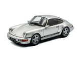 1994 Porsche 911 (964) RS - Silver Diecast 1:43 Scale Model - Solido S4312904