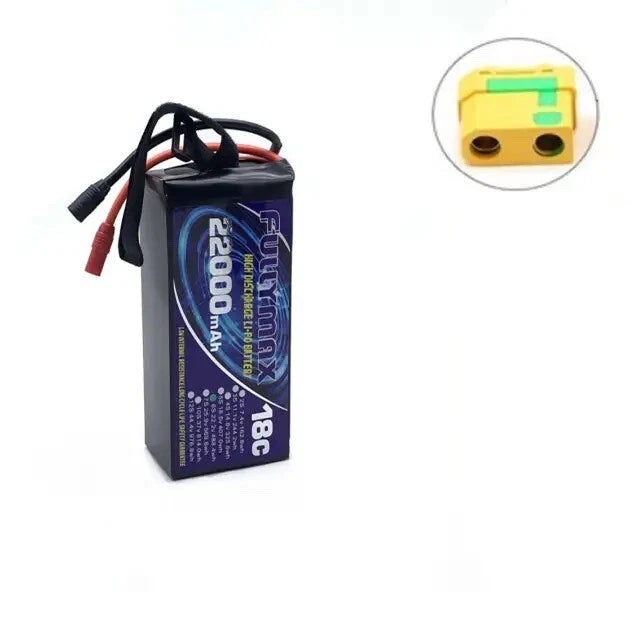 Fullymax 22000mAh 22.8V 6S LiPO Battery 18C for FPV UAV Drone