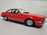 NEW MINICHAMPS BMW MINIATURE 1982 635 CSI RED DIECAST MODEL 1:18 80435B5D026