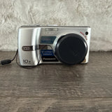 Panasonic Lumix DMC-TZ1 5MP 10x Zoom Digital Camera - Silver- no charger