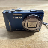 Panasonic Lumix DMC-TZ20 Digital Compact Camera with Leica 16x Zoom Lens  Blue