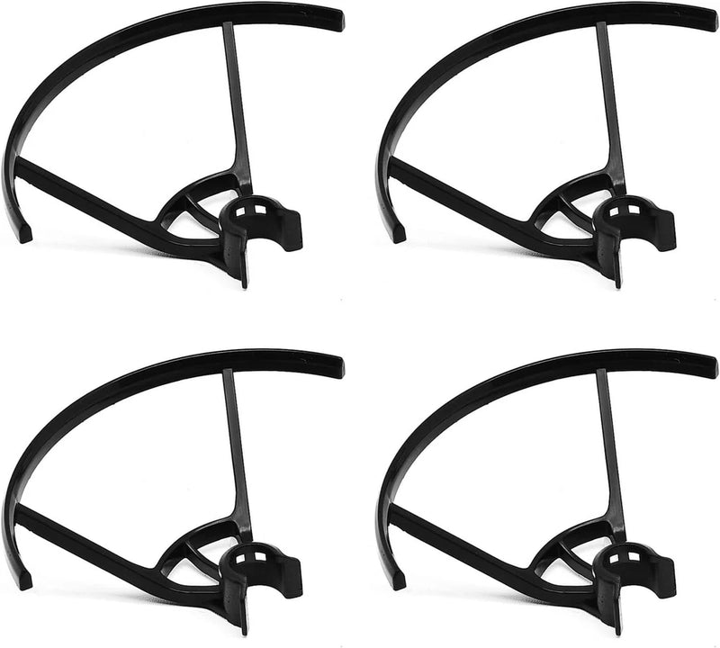 Drone Propeller Protector 1Set Black Plastic Propeller Blade Crash Guard Cover