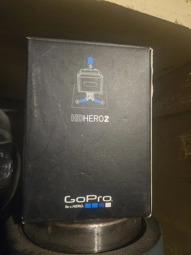 GoPro HD HERO2 Digital Action Camera Silver Black Series Model