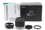 [Almost Unused] Fujifilm Fujinon XC 35mm f/2 Aspherical Lens X-Mount From JAPAN