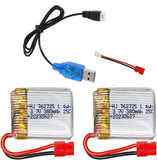3.7V 25C 380Mah Lipo Battery For Rc Drone X5C X3 X4 H107D Helicopter Models X5Sw