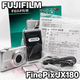 FUJIFILM FinePix JX180 Silver Compact Digital Camera