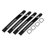 Battery Straps Black 320x20mm Silicone Complex coating for RC Airplane FPV Drone