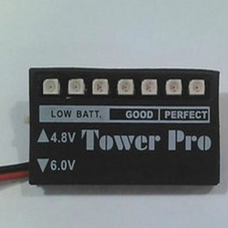 Battery Voltage Indicator Monitor LED Receiver Fit for RC Car Drone