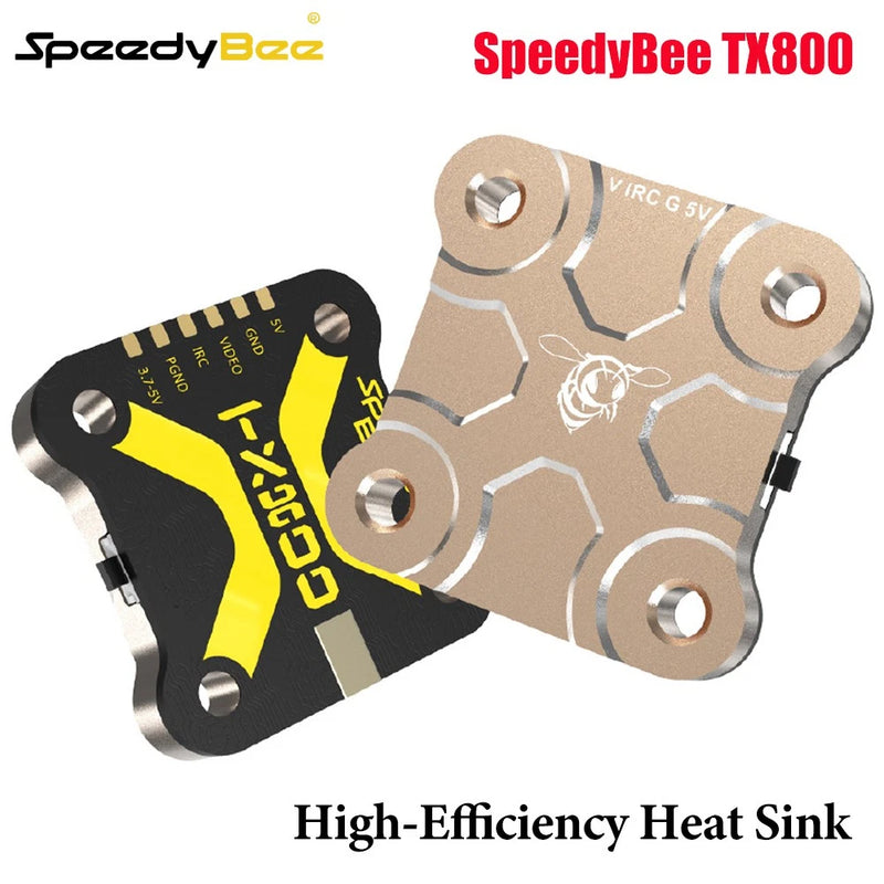 SpeedyBee TX800 Video Transmitter FPV VTX 48CH Pit 25/200/400/800mW for RC Drone