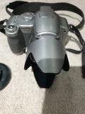 Panasonic Lumix DMC-FZ7 6MP Digital Camera with 12x Zoom Silver Tested Working