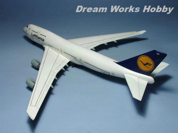 Award Winner Built Hasegawa 1/200  Boeing747-400 Lufthansa +Mirror Polish