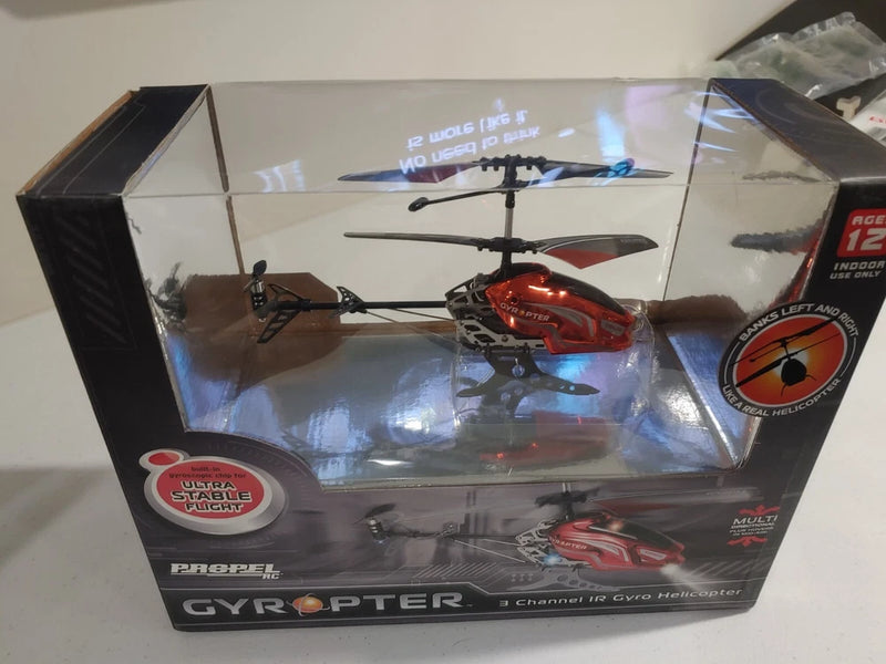 RadioShack PROPEL Model 15021 RS Gyropter 3 Chnl IR Gyro Helicopter ¨C Brand New