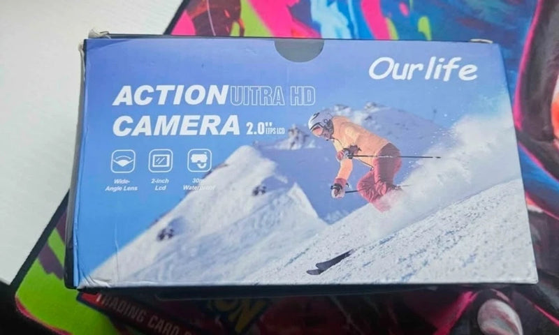 Our Life Action Camera Ultra HD 2.0?? LTPS LCD wide Angle 30m Waterproof