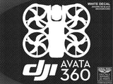 DJI AVATA 360 Case & Window Decal FPV Drone Sticker