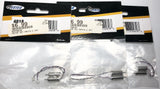 Proto-Z RC motor set with three small silver motors and wire leads, in retail packs