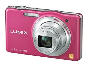 Panasonic Lumix SZ7 Digital Camera Pink 10x Optical Zoom From Japan