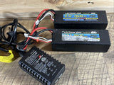 R/C Dynamite DYN4114CA And 2x Lectron 14.8v 7600mah 75c Batteries Used
