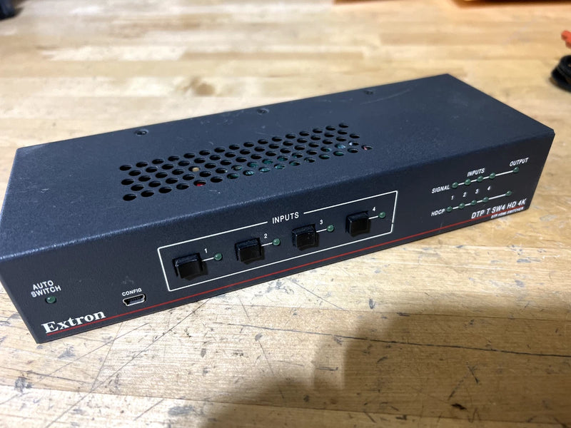 Extron DTP T SW4 HD 4K Four Input HDMI Switcher