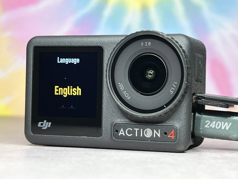 DJI Osmo Action 4 - 4K/120fps Waterproof Streaming Action Camera - No Battery