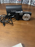 Panasonic Lumix DMC-ZS19 14.1MP Digital Camera, Battery, SD Card, and Case