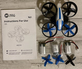 Holy Stone Mini Drone HS210 RC Nano Quadcopter 3D Auto Hovering Blue - No Remote