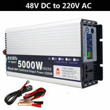 5000W DC12V 24V 48V 60V to AC220V Solar Power Inverter Sine Wave Converter