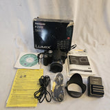 Panasonic LUMIX DMC-FZ28 Digital Camera W/ Battery/Charger/MCard Tested