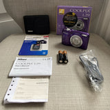 Nikon Coolpix L29 16.1MP Compact Camera Easy Use Purple - Boxed