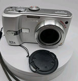 Panasonic Lumix DMC-TZ1 5.0MP 10x Zoom Digital Camera Untested/For Parts