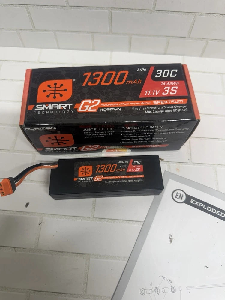 2 New Smart Technology 3s 1300mah Li-po Battery Pack Battery