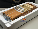 Bos 1/18 1976  El Dorado Convertible Bronze Metal Resin Car Model