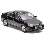 SC 1:64 Black VW Magotan B6 Sedan Sports Model Diecast Metal Car