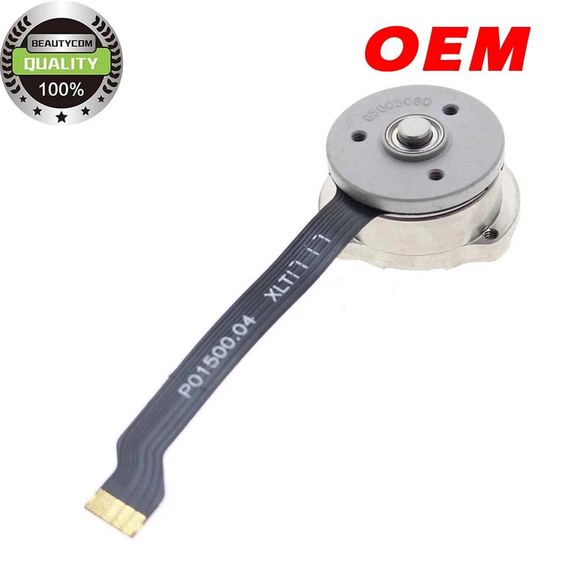 DJI Phantom 4 gimbal yaw motor with circular metal housing and ribbon cable connector