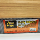 RC Lipo Battery Zop Power 7.4V 45C 6200 mAh Lipo battery