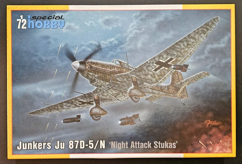 1/72 Special Hobby 72458 Ju87D-5/N Night Attack Stukas