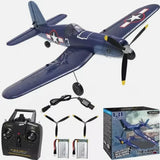 Volantex F4U RC Airplane Fighter 2.4G 4-CH Fixed Wing 6-Axis Gyro Aerobatic RTF