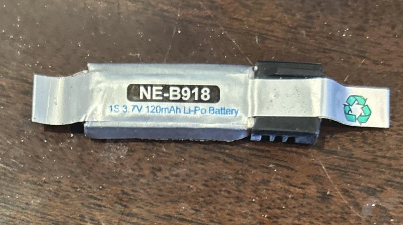 3.7V 120mAh 1S  LiPo Battery NEW NE-B918