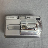 Fujifilm FinePix A Series A340 4.0MP Digital Camera - Silver - TESTED / WORKS