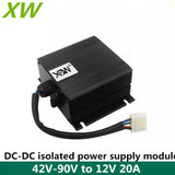 42V-90V to 12V 20A DC-DC Isolated Power Converter Step-down Module 48V60V72V-12V