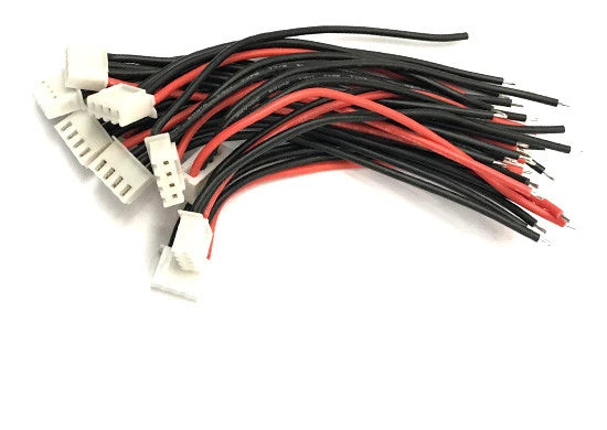 Li-Po Balance Cable 3S Silicone 10cm 22AWG for A123 Lifepo4 RC Battery 10pcs