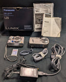 Lot of 2 Digital Cameras Sony DSC-P92 Cybershot and Lumix DMC-LZ6 For Parts