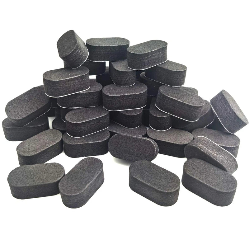 EUDAX 72 PCS FPV Black Sponge Mat Landing Skid Pad Gear Anti-Vibration 60 Pcs