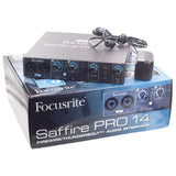 Focusrite Saffire PRO 14 FireWire 8 x 6 Audio Interface - Pre-Owned w/retail box