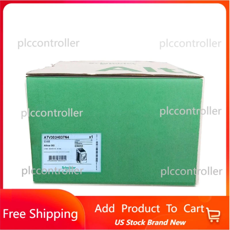 . New Schneider Converter ATV303H037N4 0.37KW 380V Inverter Input 3PH