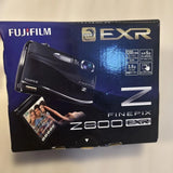 FUJIFILM FINEPIX Z800 EXR Black Compact Digital Camera Tested Working Japan